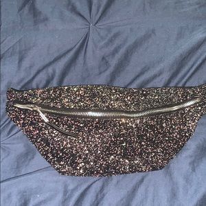 Glitter fanny pack